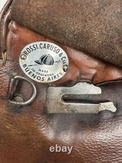 Rossi Caruso & CIA Vintage Leather Horse Saddle