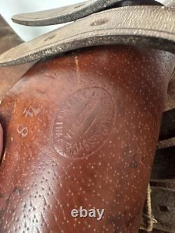 Rossi Caruso & CIA Vintage Leather Horse Saddle
