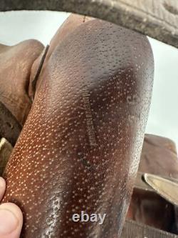 Rossi Caruso & CIA Vintage Leather Horse Saddle