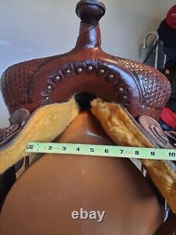 Roughout Roping Saddle 16 / FQHB