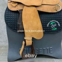 Roughout Training Western Saddle, 16 Seat (Read Description)