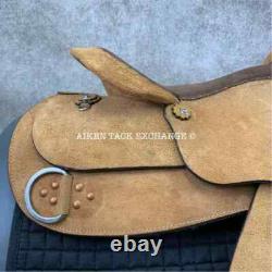 Roughout Training Western Saddle, 16 Seat (Read Description)