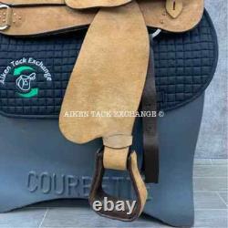 Roughout Training Western Saddle, 16 Seat (Read Description)
