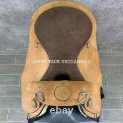 Roughout Training Western Saddle, 16 Seat (Read Description)