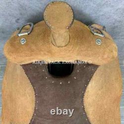 Roughout Training Western Saddle, 16 Seat (Read Description)