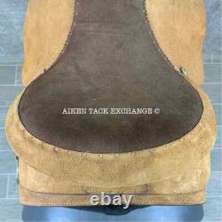 Roughout Training Western Saddle, 16 Seat (Read Description)