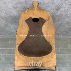 Roughout Training Western Saddle, 16 Seat (Read Description)