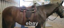 Rowell Saddle Company Vintage Western Saddle Amazing Condition