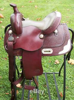 Royal King 12 Youth Children's Western Horse Saddle Dark Oil Used / Excellent
