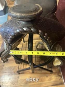 Royal King 15 Western Saddle, Brown Leather, Traditional, 9363