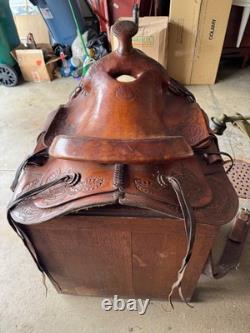 S Dieringer Western Ranch Saddle, Camp Verde AZ, 15, Nice