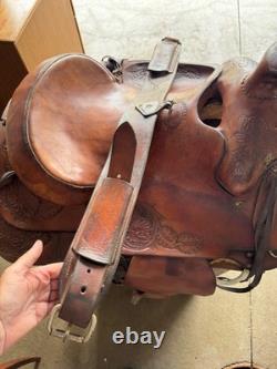 S Dieringer Western Ranch Saddle, Camp Verde AZ, 15, Nice