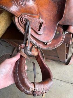S Dieringer Western Ranch Saddle, Camp Verde AZ, 15, Nice