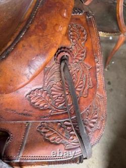 S Dieringer Western Ranch Saddle, Camp Verde AZ, 15, Nice