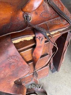 S Dieringer Western Ranch Saddle, Camp Verde AZ, 15, Nice
