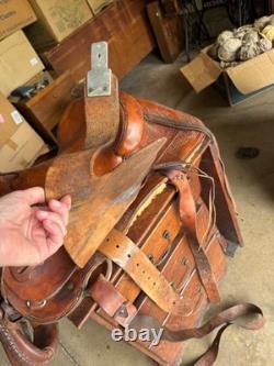 S Dieringer Western Ranch Saddle, Camp Verde AZ, 15, Nice