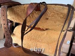S Dieringer Western Ranch Saddle, Camp Verde AZ, 15, Nice