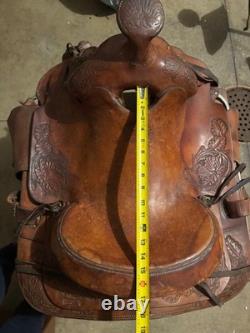 S Dieringer Western Ranch Saddle, Camp Verde AZ, 15, Nice