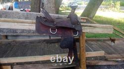 S&S 15 Western American Leather Draft Horse Saddle Trail Pleasure
