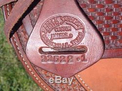 SADDLESMITH of TEXAS 16 Ammerman Old Timer RANCH Roper SaddleSUPER Condition