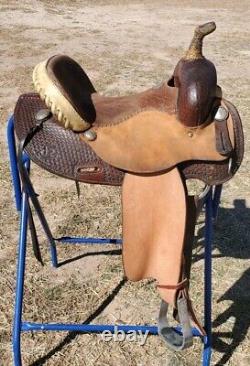 SHARON CAMARILLO 14.5 Western Barrel Saddle