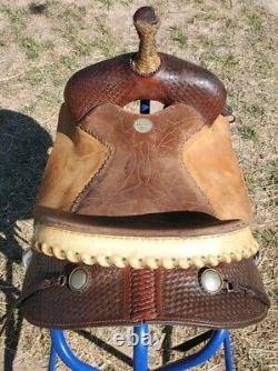 SHARON CAMARILLO 14.5 Western Barrel Saddle