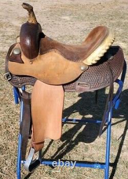 SHARON CAMARILLO 14.5 Western Barrel Saddle