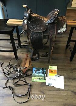 SIMCO 5548 15.5 Western Saddle Horse Ranch Team Roping Trail Pleasure Cowboy