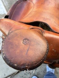 SIMCO WESTERN SADDLE #355 15 SEAT 7 GULLET Great Condition