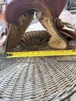 SIMCO WESTERN SADDLE #355 15 SEAT 7 GULLET Great Condition