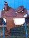 Simco Western Show / Parade Saddle- 15 -silver Hearts- Tooled Design -stunning