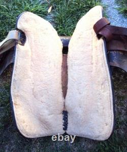 SIMCO Western Show / Parade Saddle- 15 -SILVER HEARTS- Tooled Design -STUNNING