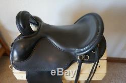 SR Enduro Trail Endurance Saddle 16 Black, Wide, Excellent Used Condition