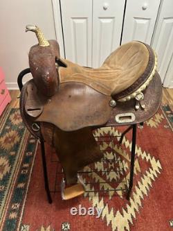 Saddle King 15 inch western saddle used barrel