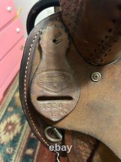 Saddle King 15 inch western saddle used barrel