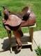 Sandstone Western Leather Floral Tooled Trail Barrel Pleasure Horse Saddle 15.5