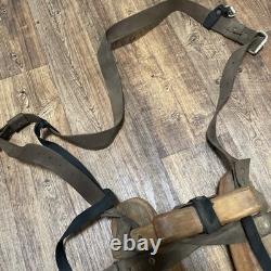 Sawbuck Pack Horse Mule Saddle Vintage Wooden