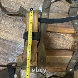Sawbuck Pack Horse Mule Saddle Vintage Wooden