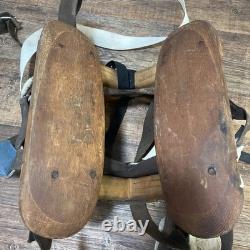 Sawbuck Pack Horse Mule Saddle Vintage Wooden