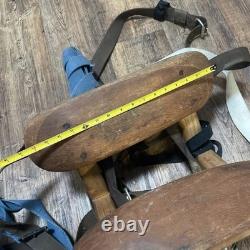 Sawbuck Pack Horse Mule Saddle Vintage Wooden