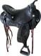 Schleese Cadence Western Dressage Saddle 16 Seat Black Floral Tooling