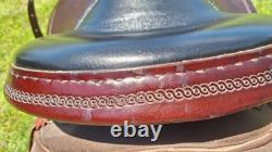 Scott Thomas Cordura Western Trail Saddle Leather & Synthetic, 16 inch seat