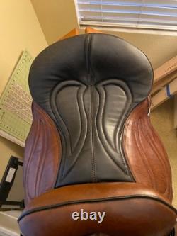 Sensation Ride treeless saddle Western Sport 15 seat with multiple accessories