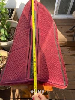 Sensation Ride treeless saddle Western Sport 15 seat with multiple accessories