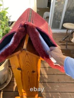 Sensation Ride treeless saddle Western Sport 15 seat with multiple accessories