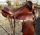 Sharon Saare Leather Horse Endurance Saddle 15 In. Monroe Veach, Trenton Mo
