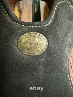 Showman Corriente Western Show Saddle 15 Inch Silver Tooled