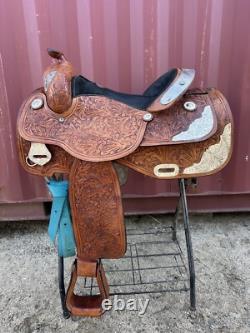 Showman Hand Made Saddlery 15 Western Show Saddle