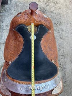 Showman Hand Made Saddlery 15 Western Show Saddle