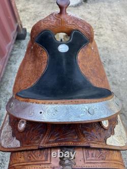 Showman Hand Made Saddlery 15 Western Show Saddle